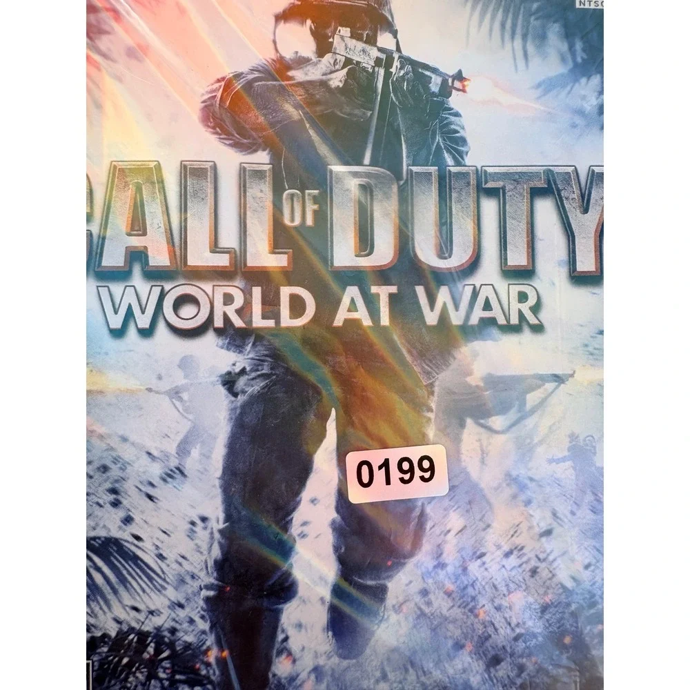 Call of Duty World at War Xbox 360 Activision 2008 CIB Complete with Manual